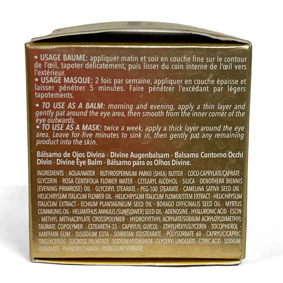 L’Occitane Immortelle Eye Balm 0.5 Oz New $95 Firming Anti-Aging Brightening - Picture 3 of 7